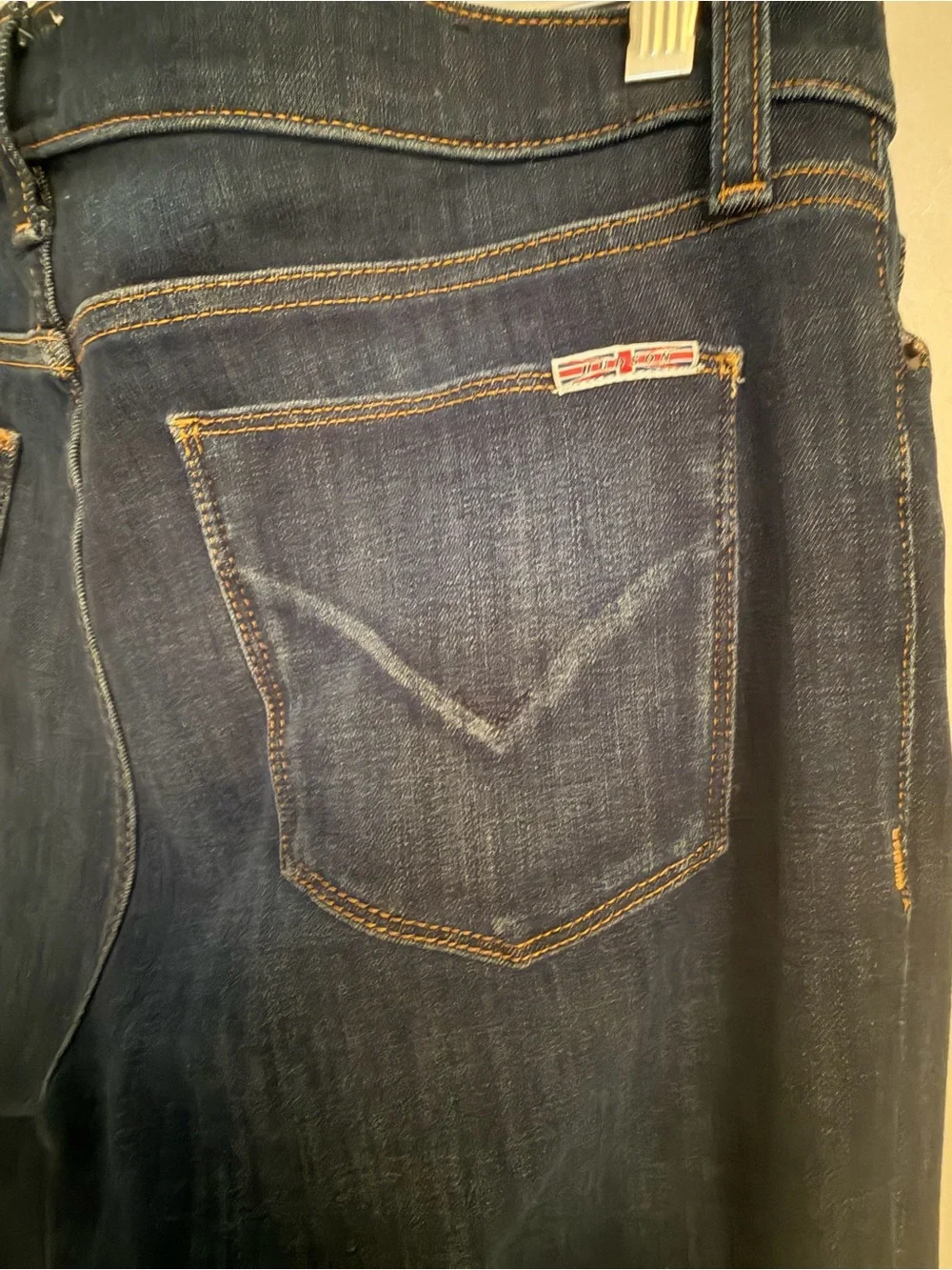 Hudson Jeans Dark Blue Wide Leg Flare Jeans